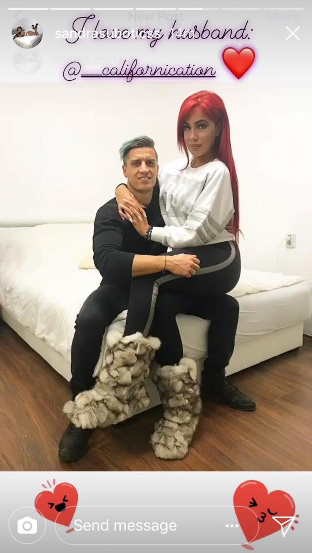 David i Aleksandra trenutno žive u Novom Sadu  