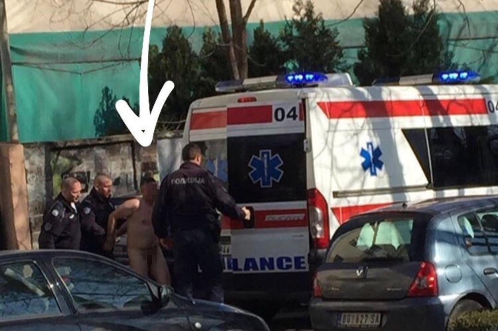 ŠOK U BEOGRADSKOJ GIMNAZIJI: Skinuo se potpuno go, pa trčao dvorištem škole! (FOTO)