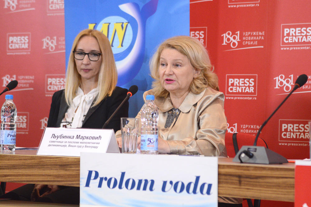 Ljubinka Marković, savetnica za poslove maloletničke delikvencije Višeg suda u Beogradu