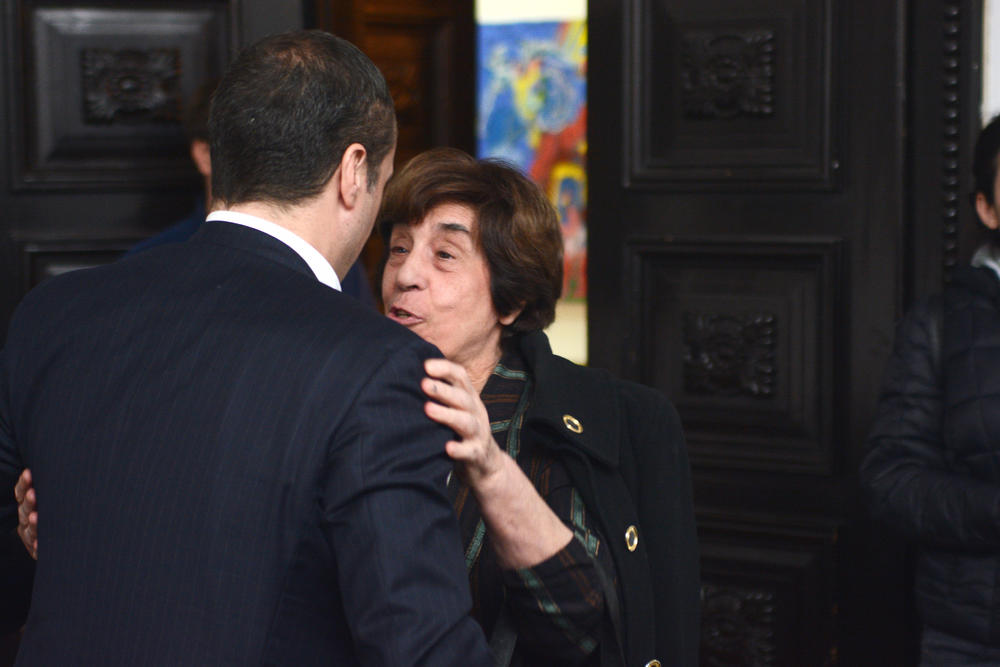 Mladen Mijatović sa majkom  