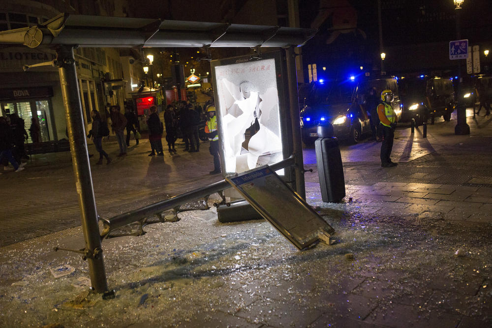 Razrušen je centar grada 