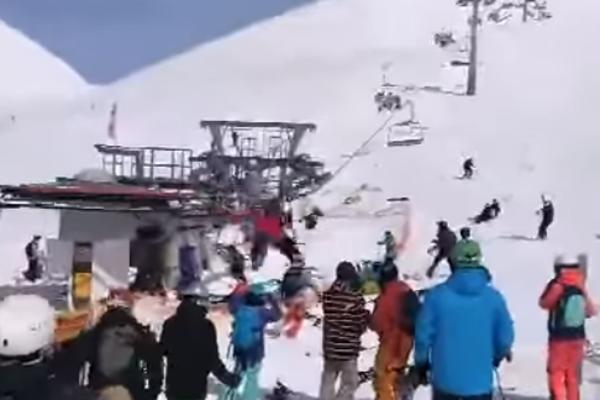 STRAVIČNA NESREĆA NA ŽIČARI: Ljudi leteli u vazduh! (VIDEO)