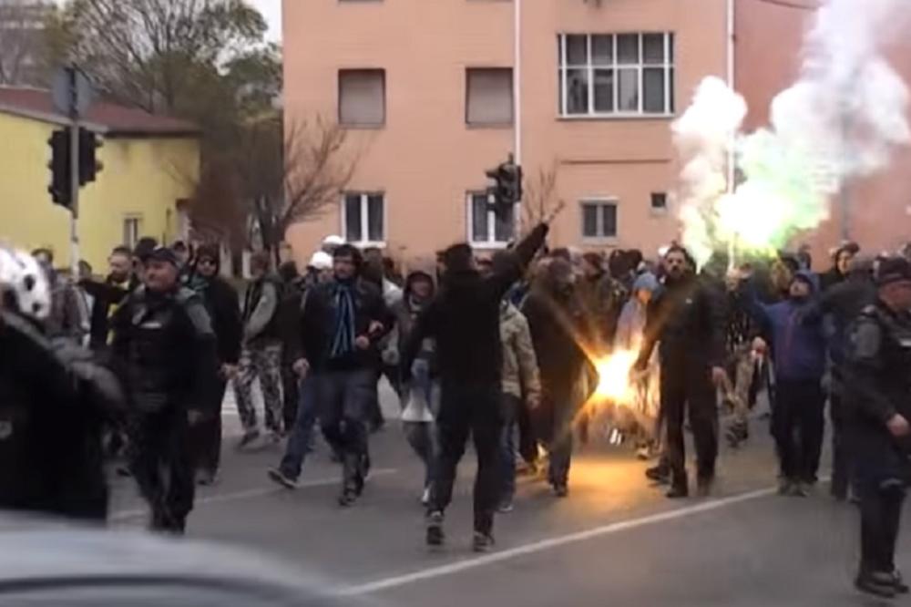 NAVIJAČKI SUKOB U NOVOM SADU! Taurunumi i Firmaši zaratili u centru grada - ima povređenih! (FOTO) (VIDEO)