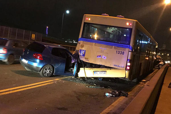 TEŽAK UDES KOD SAJMA: Šest osoba povređeno u lančanom sudaru