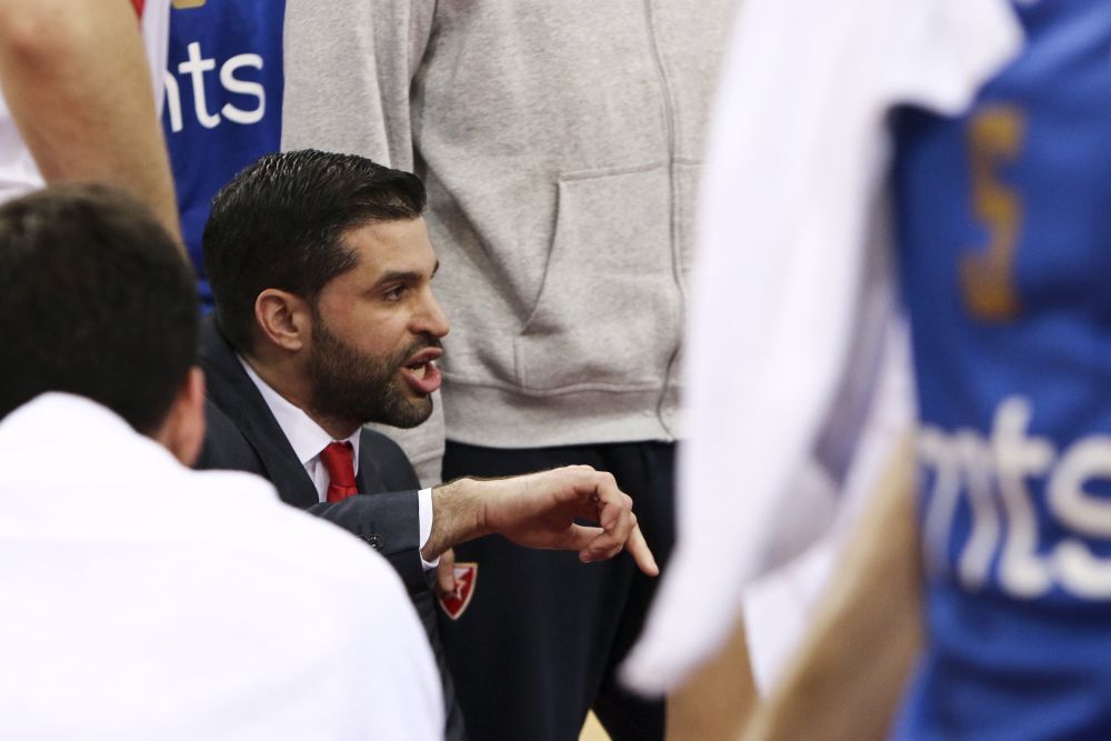 Dušan Alimpijević kao trener Crvene zvezde