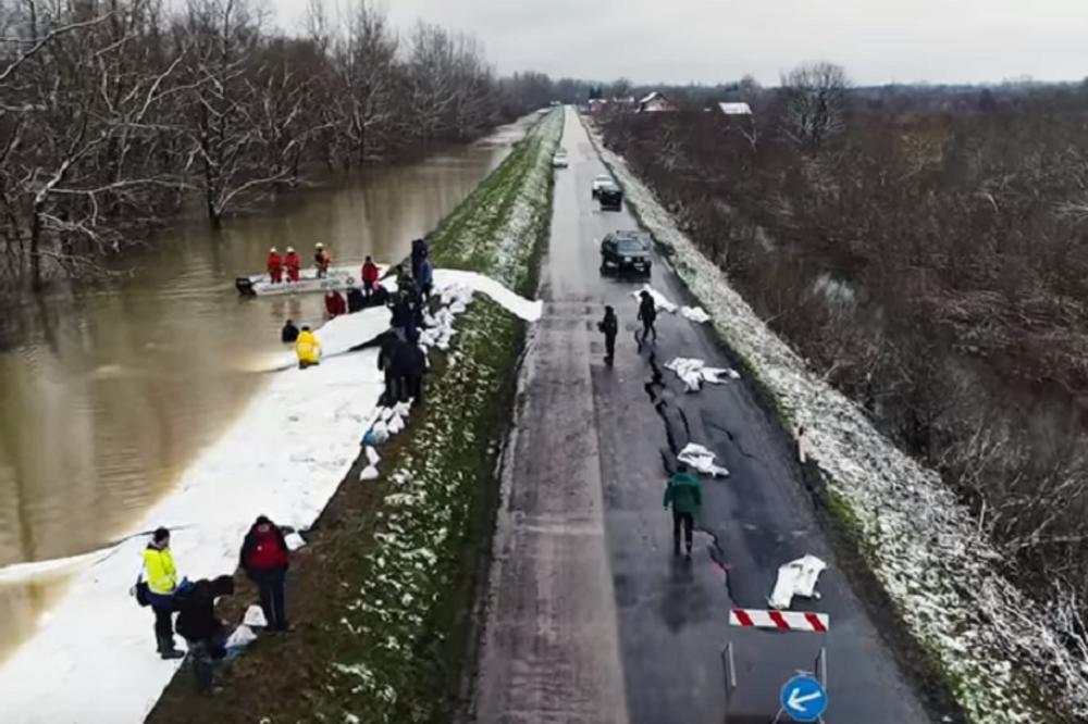 SIRENE I DRAMA U HRVATSKOJ! Reke nezaustavljivo rastu, VANREDNO STANJE! (VIDEO)