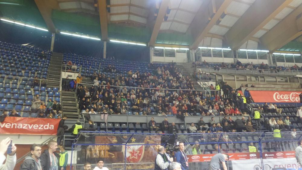 Detalj sa utakmice Crvena zvezda - Fenerbahče  