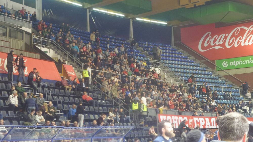 Detalj sa utakmice Crvena zvezda - Fenerbahče  
