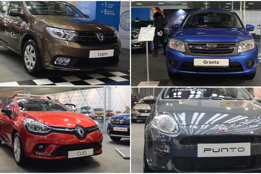 ONI NE MORAJU DA VAM BUDU SAMO SAN: Ovo su NAJJEFTINIJI AUTOMOBILI na BG sajmu! (FOTO)