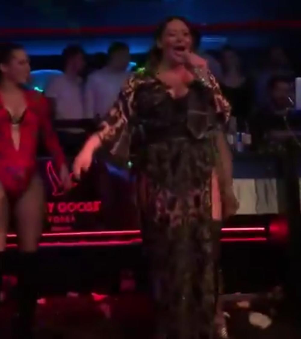 Ana Nikolić na nastupu u Zagrebu  