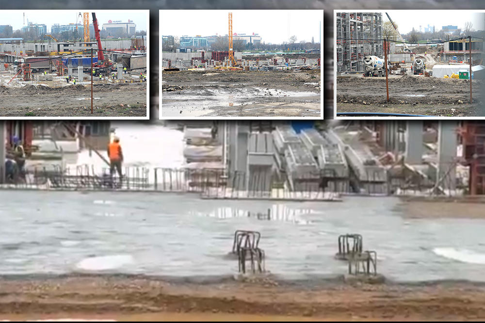 BEOGRAD NA VODI JE BEOGRAD POD VODOM! Štekeri nezaštićeni, jutros prelivalo na sve strane! (FOTO) (VIDEO)