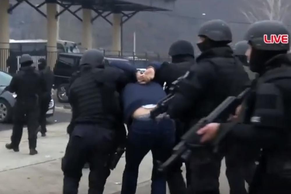Pojavio se snimak hapšenja Đurića! Albanci naoružani do zuba spakovali ga kao psa! (VIDEO)