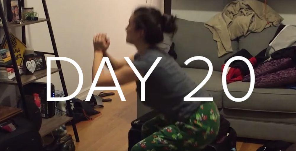 Radili su čučnjeve gde god su mogli  