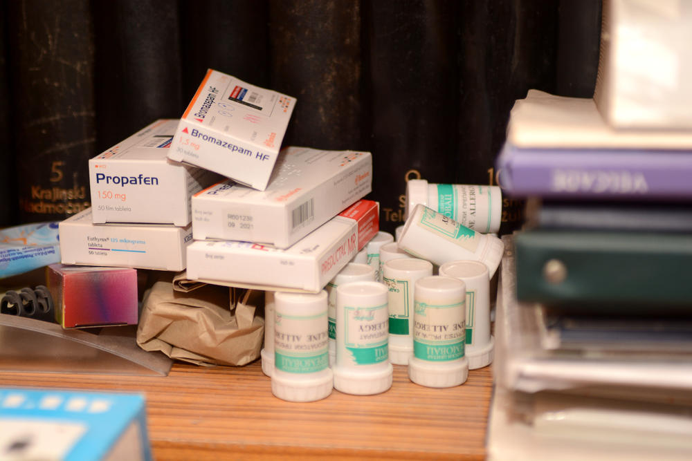 Božidar Milovanović, lekovi