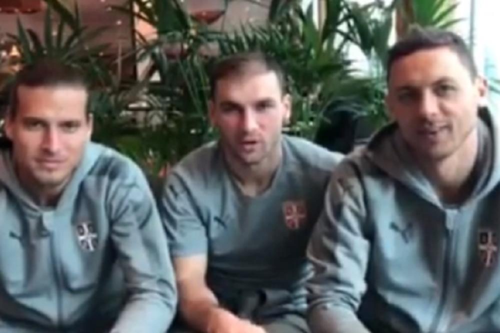 PODRŠKA KOSOVU! Reprezentativci Srbije spremni na pomoć našem narodu! (FOTO) (VIDEO)