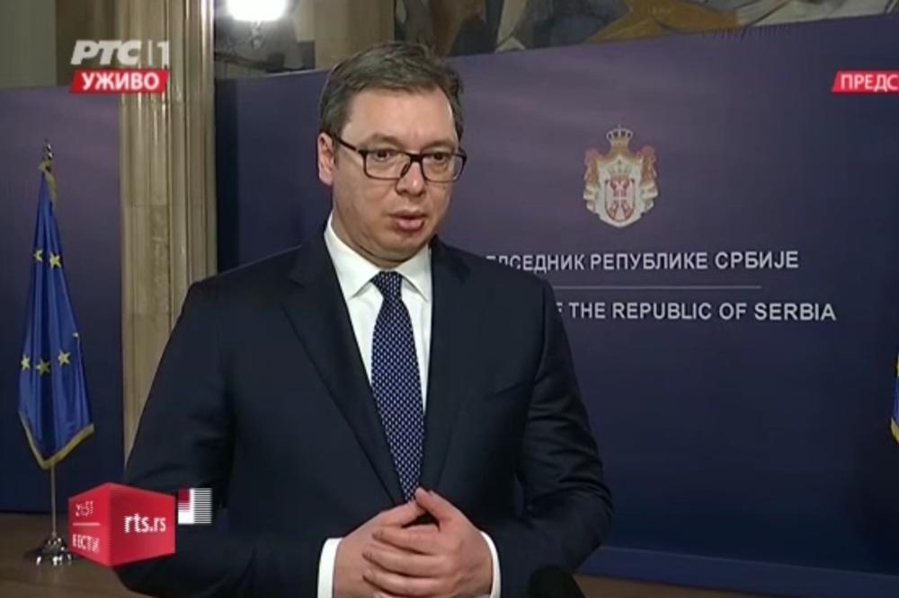 Vučić se obratio naciji posle sastanka sa Mogerinijevom: NISMO IM DALI DA ZAUZMU SEVER KOSOVA!