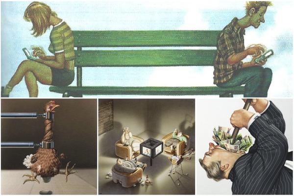 ŠTA NIJE U REDU S NAŠIM SVETOM? Brutalno iskrene ilustracije koje gađaju pravo u centar! (GALERIJA)