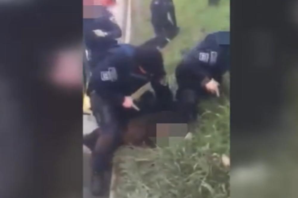 FILMSKA AKCIJA POLICIJE U BEOGRADU: Opkolili su SIVI BMW u kojem su bila DVOJICA CRNOGORACA sa kokainom! (VIDEO)