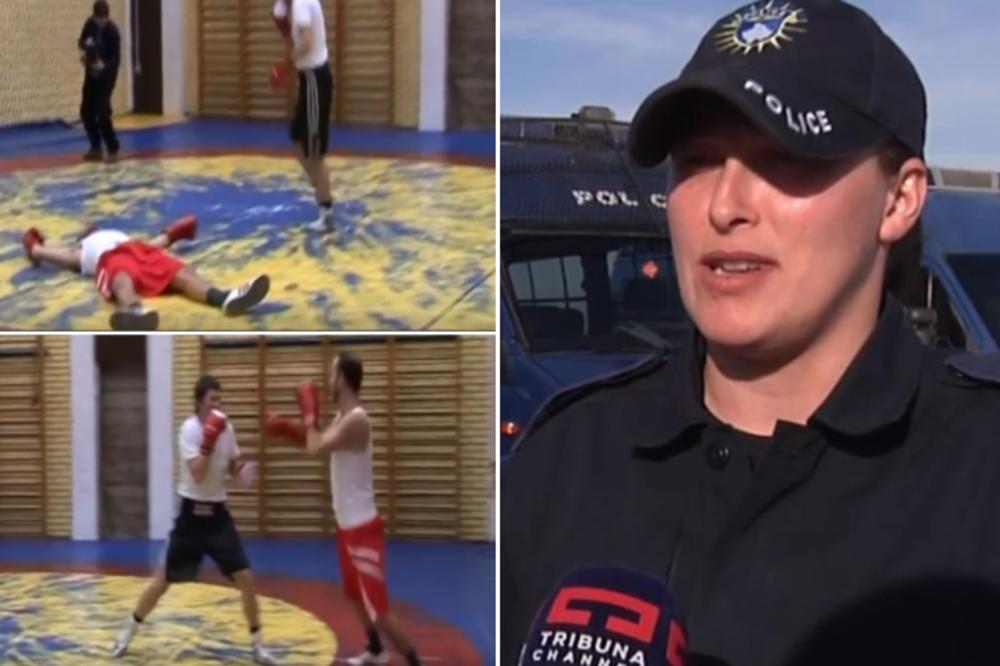 ALBANKA KOJA JE HAPSILA MARKA ĐURIĆA BRUTALNO NOKAUTIRALA MUŠKARCA: Pogledajte kako udara! (VIDEO)