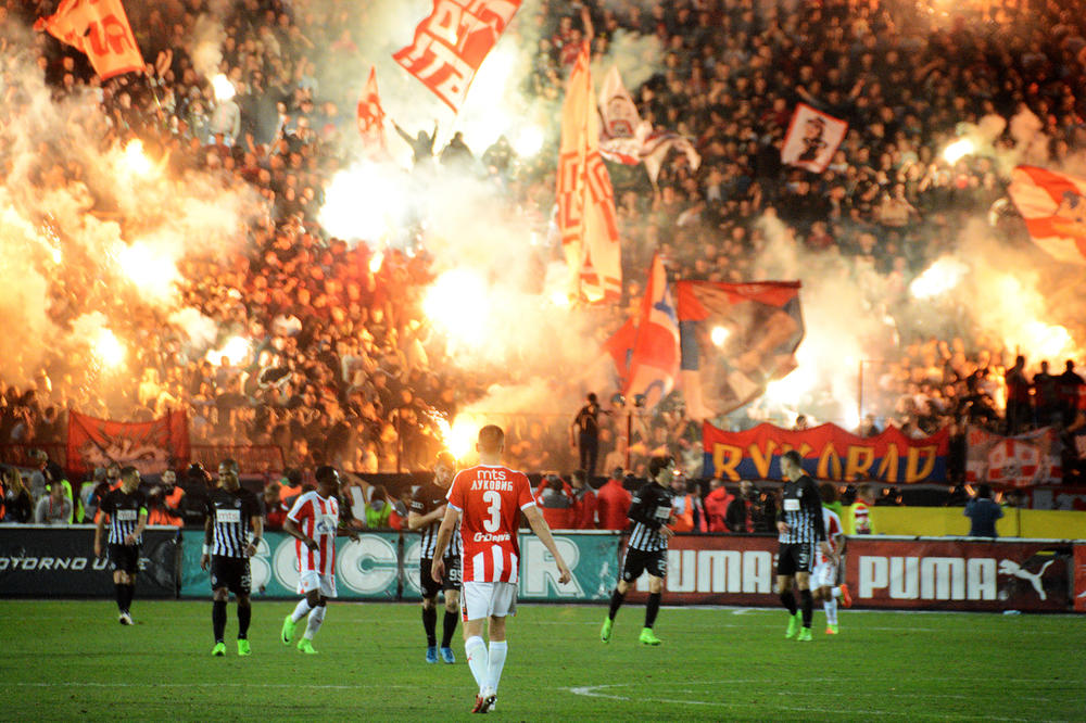 ZA PONOS DELIJA! Puna Marakana, a Derbi još nije ni počeo! (VIDEO)