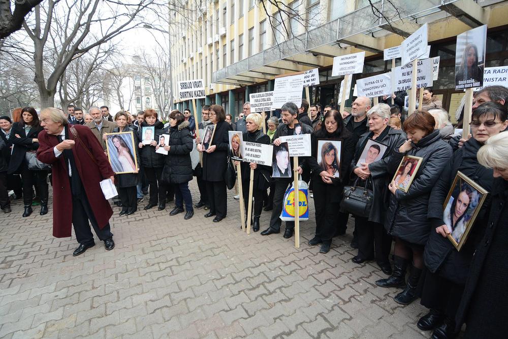 Roditelji stradalih u diskoteci 'Kontrast