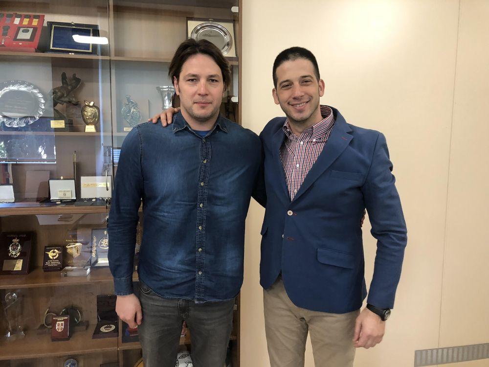 Slobodan Nikić i Vanja Udovičić  