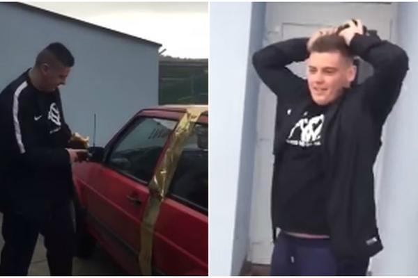 MOMCI, ALAL VERA! Golman u neverici, saigrači napravili neverovatan gest! (VIDEO)