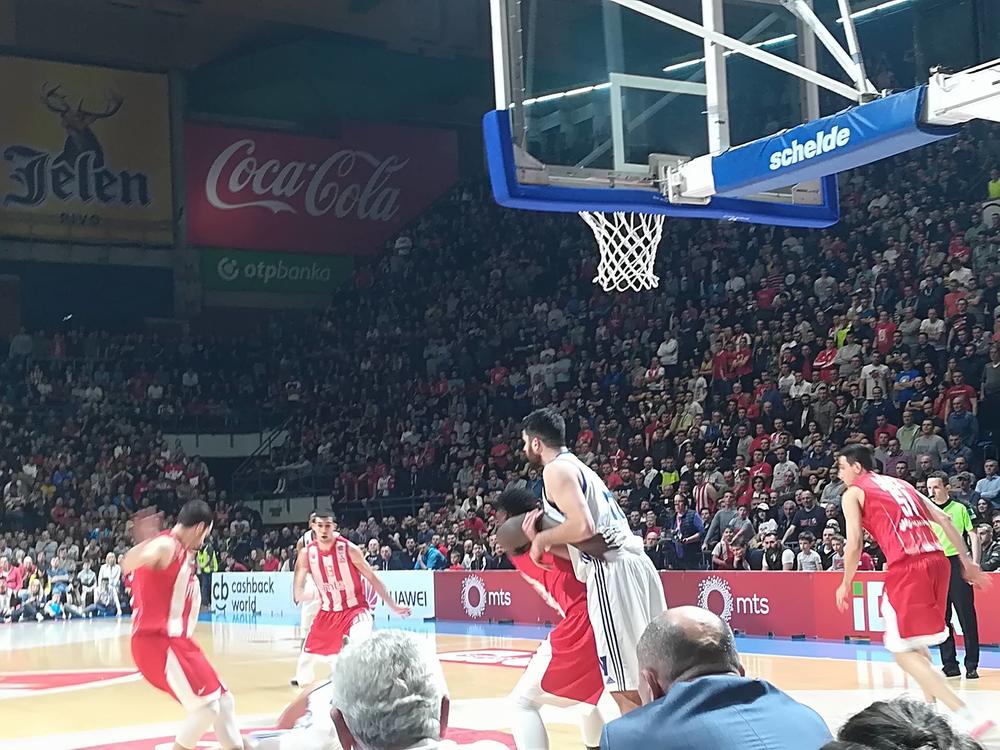 Detalj sa meča Zvezda - Mornar