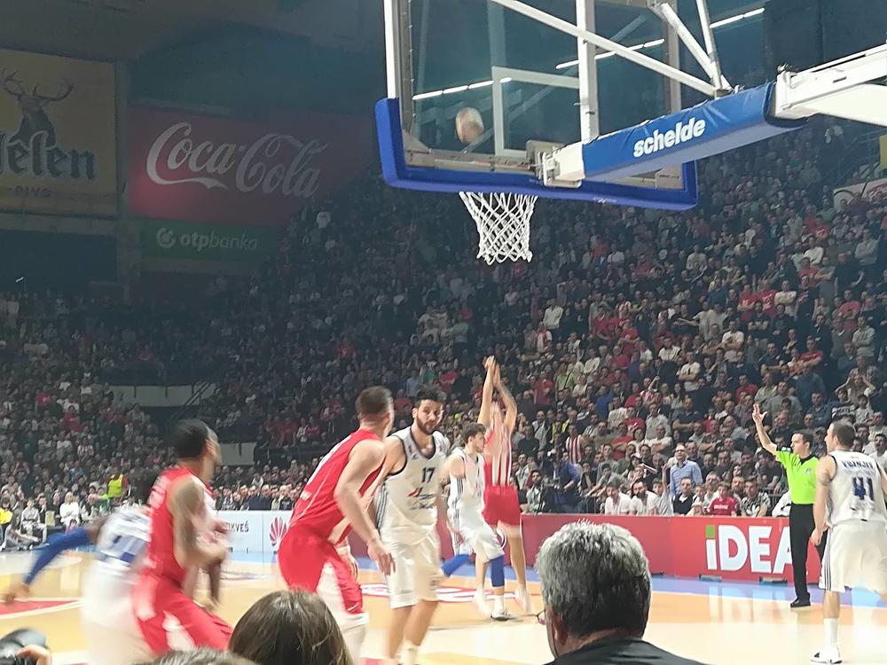 Detalj sa meča Crvena zvezda - Mornar 