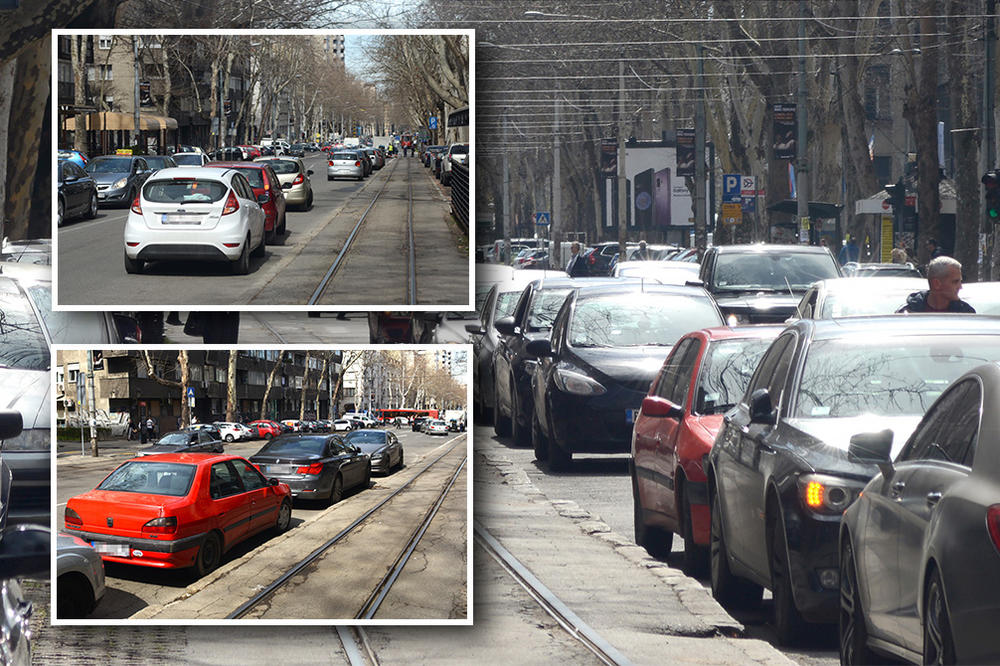 PARKIRAJU KAO DA JE ULICA NJIHOVA! Obišli smo centar Beograda i ostali nemi na bahatost vozača! Ovuda se jedva prolazi od njih (FOTO)