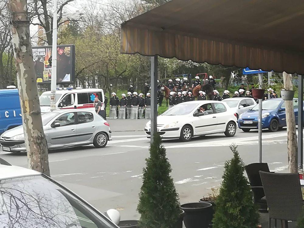 Autokomanda uoči mečeva Crvene zvezde i Partizanaa