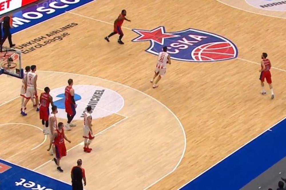 BUUUUM! Trojka ispaljena u Beogradu, pogodila koš u Moskvi! Artiljerac - Milko Bjelica! (VIDEO)