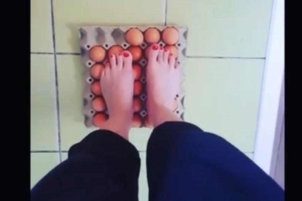 Beograđanka je HODALA PO JAJIMA, ali BUKVALNO: Šta mislite, koliko jaja je preživelo? (VIDEO)