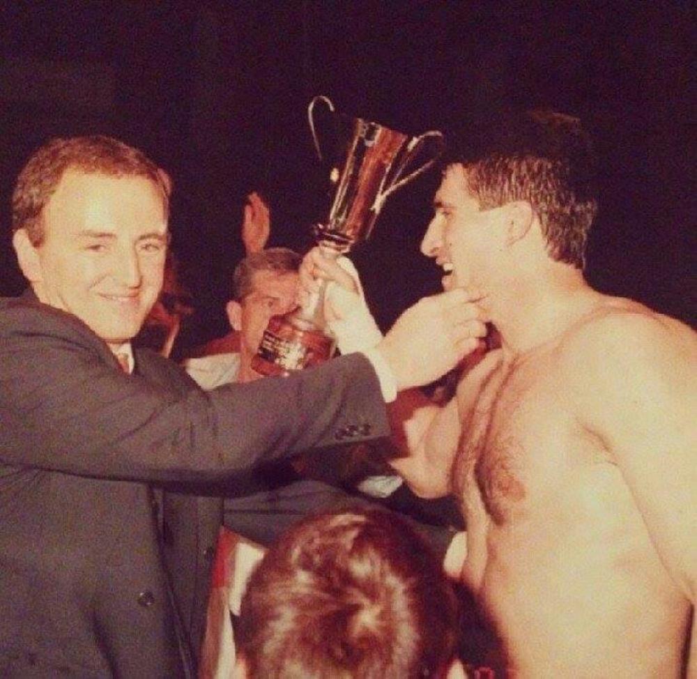 Željko Ražnatović Arkan i Zoran Šijan 