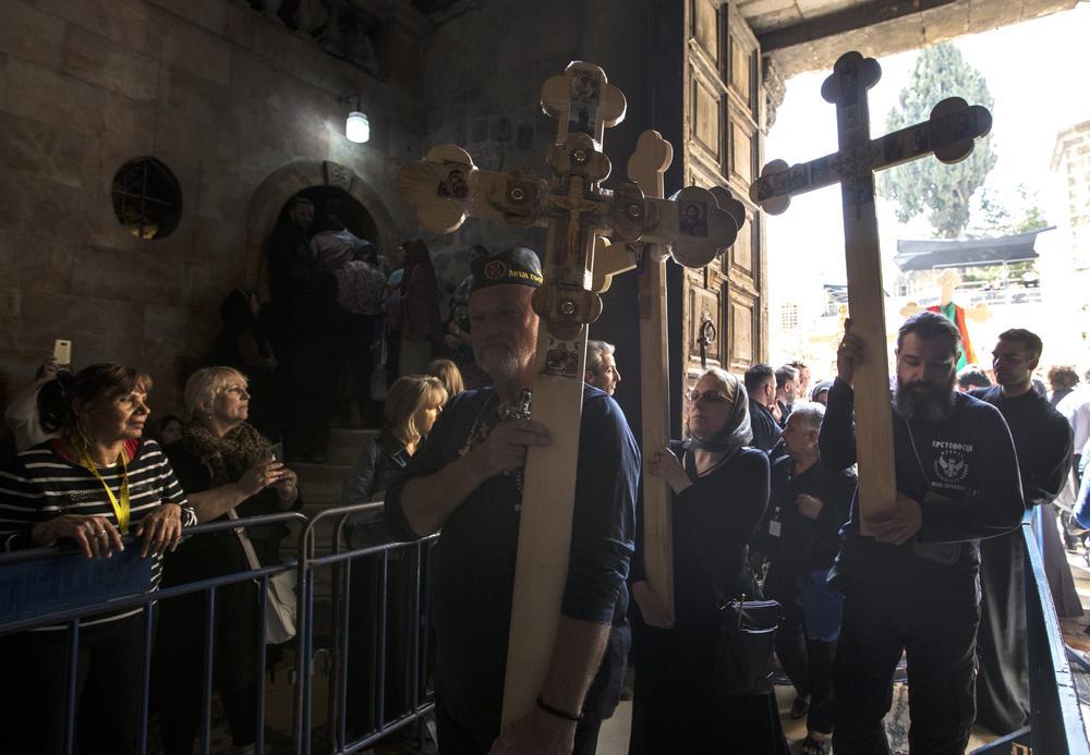 Veliki broj pravoslavnih hrišćana se uputio u Svetu zemlju 