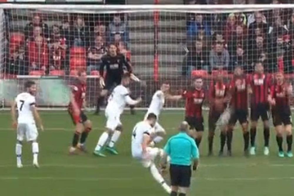 SRPSKA KIFLA NA OSTRVU: Milivojević maestralno zakucao golčinu iz slobodnjaka! (VIDEO)