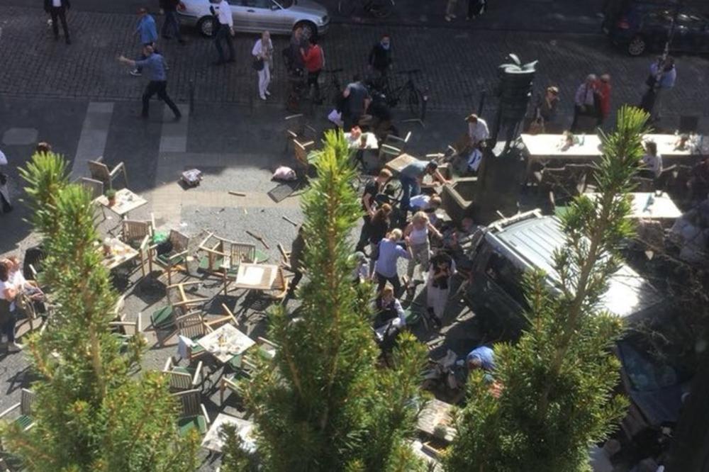 MASAKR U NEMAČKOJ: Uleteo kolima u masu, ima mrtvih! NIJE TERORISTA NEGO PSIHIČKI POREMEĆEN! (FOTO) (VIDEO)