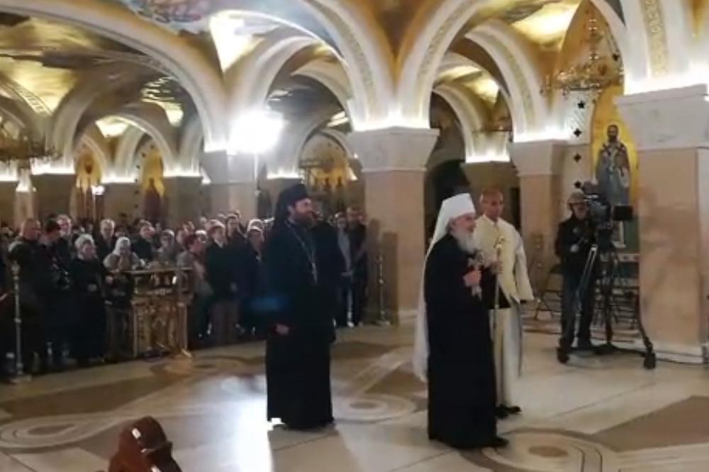 PATRIJARH IRINEJ SLUŽIO VASKRŠNJU LITURGIJU U HRAMU SVETOG SAVE: Čuvajte svetinju braka jer je ona temelj zdrave i nerazorive porodice