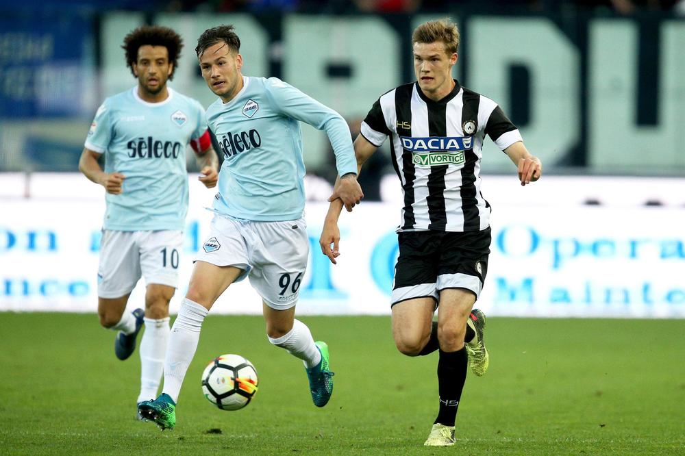 Detalj sa meča izmedju Usinezea i Lacija