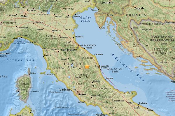 ZEMLJOTRES U ITALIJI: Saobraćaj zaustavljen, škole zatvorene!
