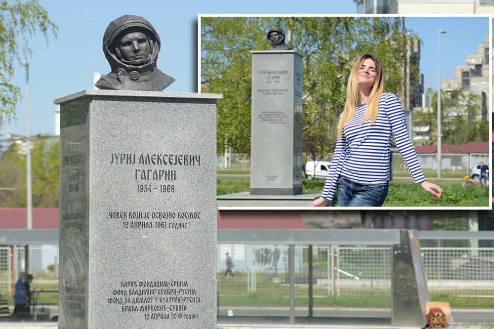 OVO JE SRAMOTA! ČOVEK KAO DA JE ZAZIDAN! Kako Beograđani komentarišu spomenik Juriju Gagarinu? (ANKETA)
