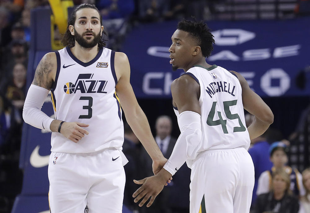 Riki Rubio i Donovan Mičel  