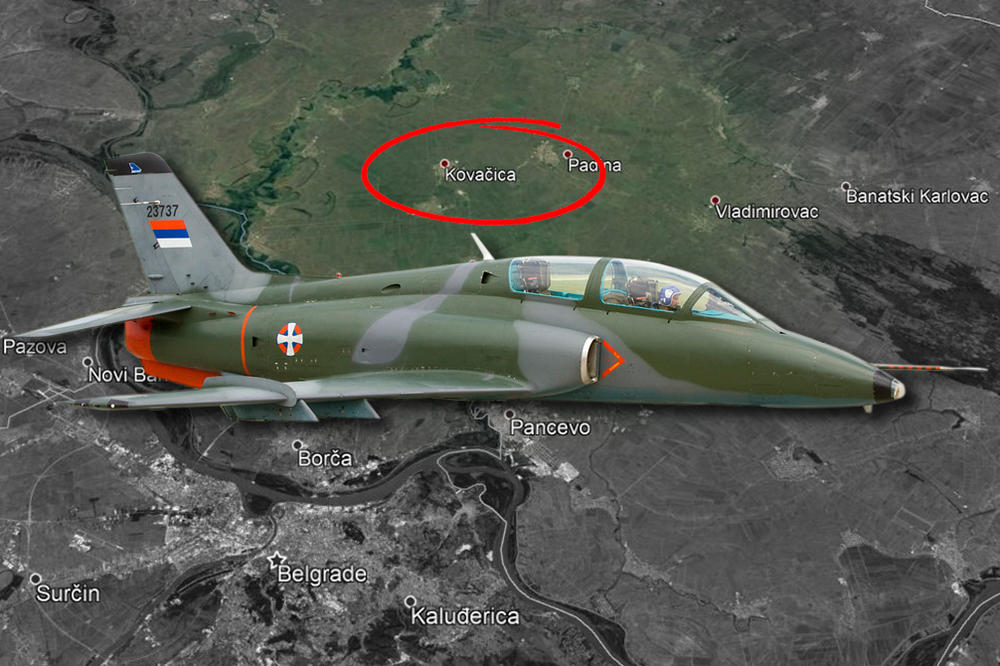 Srušio se vojni avion kod Kovačice, POGINUO JEDAN PILOT, DRUGI U TEŠKOM STANJU! (UŽIVO)