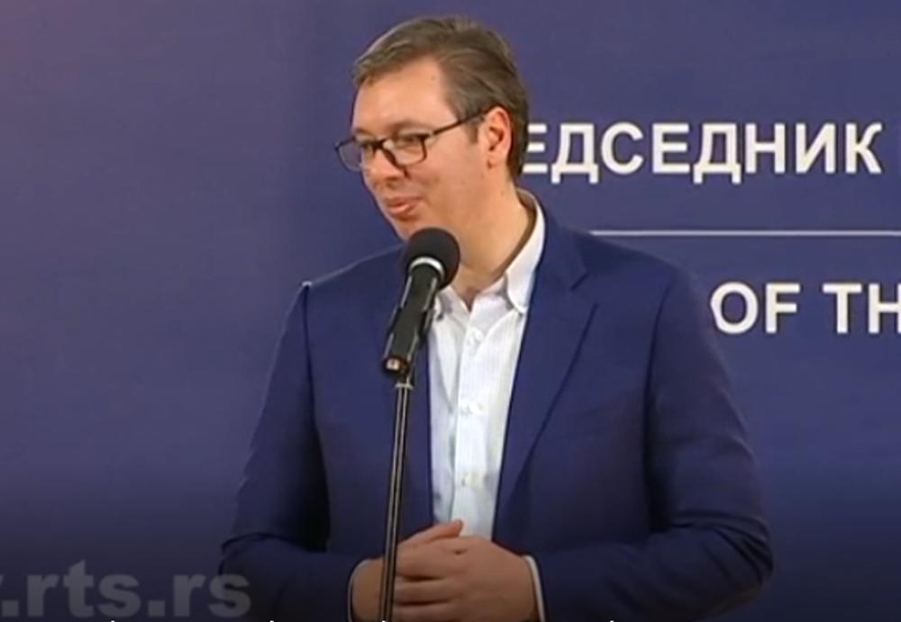 Predsednik danas sa decom iz Kosovskog Pomoravlja