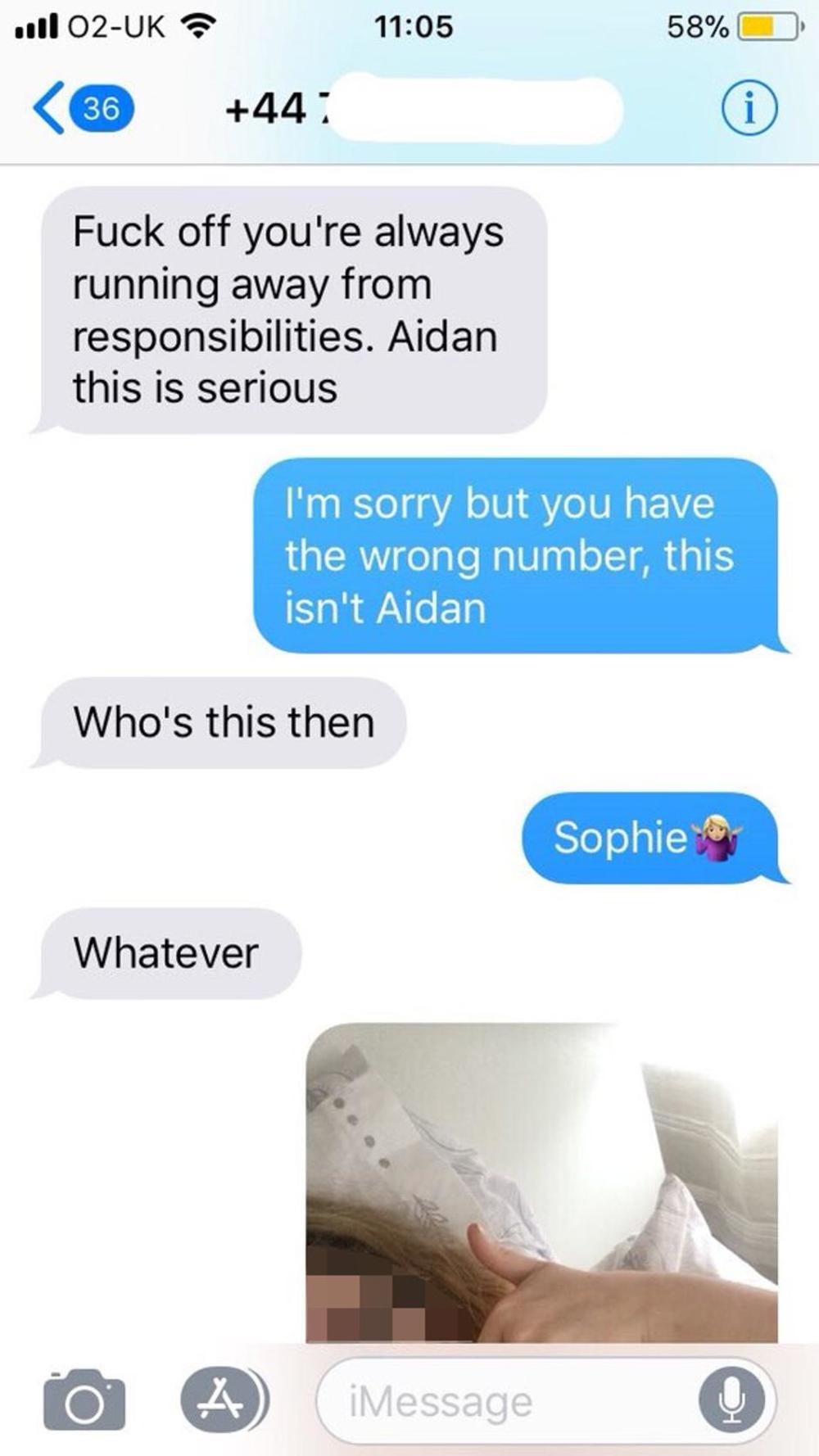 Ovu prepisku ona je objavila na Tviteru 