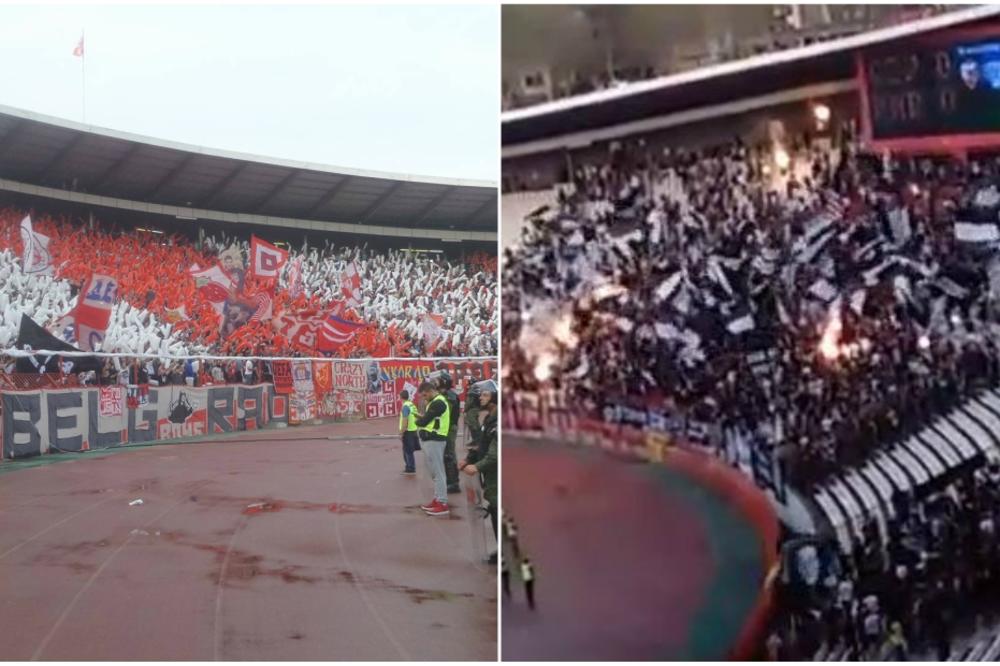 ZAMASKIRANA MARAKANA! Ovako su Delije započele, a Grobari nastavili sa ludnicom na tribinama! (FOTO) (VIDEO)