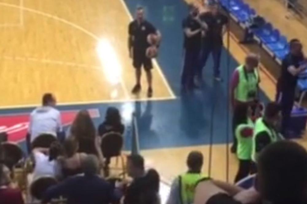 VRELIJE NE MOŽE, U MORAČI KAO U PAKLU: Čelnici Budućnosti vodili navijanje u Morači! (VIDEO)