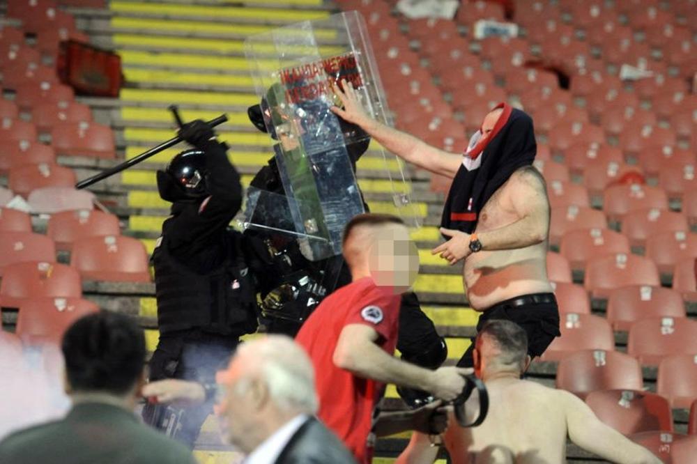 KRVAVO VEČE NA MARAKANI: Povređeno 11 navijača! (FOTO)