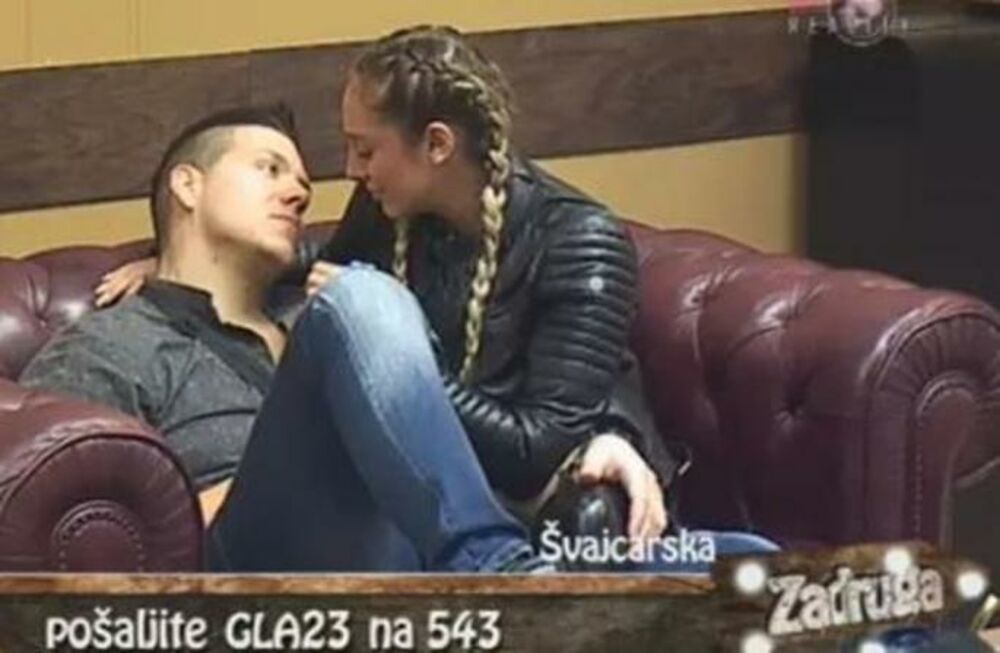 Luna i Sloba dok su bili zajedno u Zadruzi