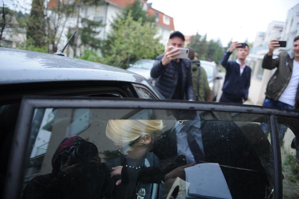 Nije davala izjave za medije  